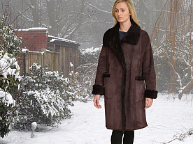Ladies Sheepskin and Shearling Coats | Higgs Leathers Essex